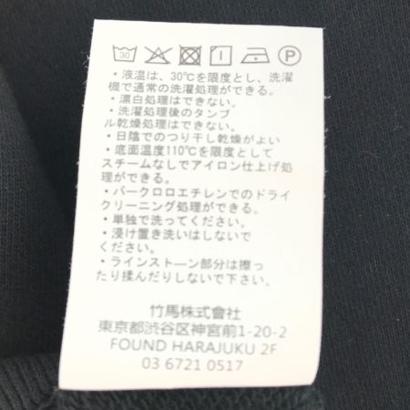  HIPANDA ハイパンダ レディース ラインストーン ブラック SIZE M