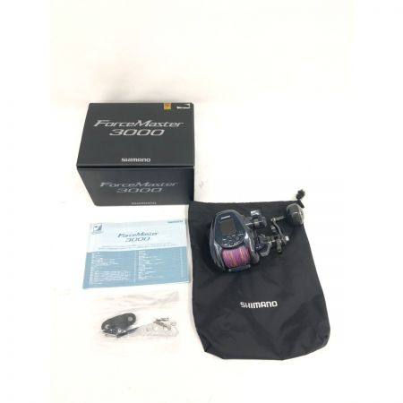  SHIMANO シマノ 電動リール ForceMaster フォースマスター3000 044488 外箱付属