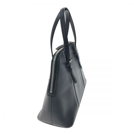  BURBERRY バーバリー レディースハンドバッグ レザー ノバチェック ブラック