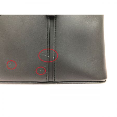  BURBERRY バーバリー レディースハンドバッグ レザー ノバチェック ブラック