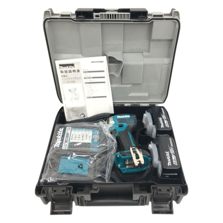 MAKITA マキタ マキタ 18V充電式インパクトドライバ TD173D ブルー 