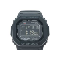 ▼▼ CASIO カシオ メンズ腕時計 電波ソーラー G-SHOCK Gショック デジタル コンポジットバンド スクエア GW-M5610UBC-1JF ブラック Aランク