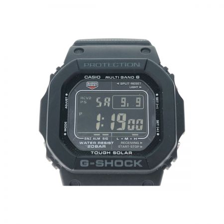  CASIO カシオ メンズ腕時計 電波ソーラー G-SHOCK Gショック デジタル コンポジットバンド スクエア GW-M5610UBC-1JF ブラック