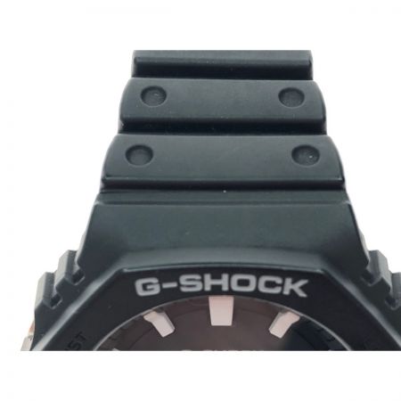  CASIO カシオ メンズ腕時計 クオーツ G-SHOCK Gショック デジアナウォッチ  GA-2100 ブラック