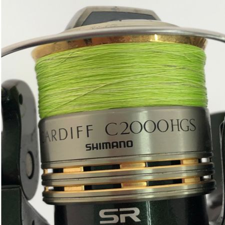 SHIMANO シマノ スピニングリール CARDIFE 02322 夢屋リールスタンド付 02322 本体のみ