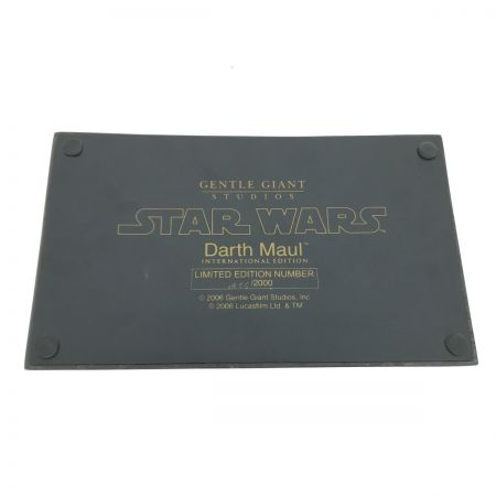   スター・ウォーズ スタチュー フィギュア ダース・モール インターナショナル エディション 2000体限定