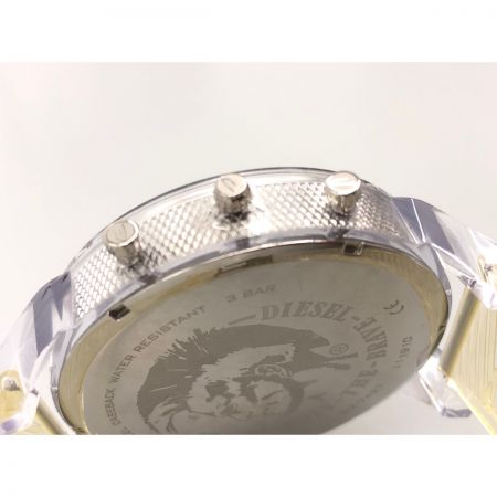  DIESEL ディーゼル クォーツ腕時計 ミスター ダディ DZ-7427 本体のみ