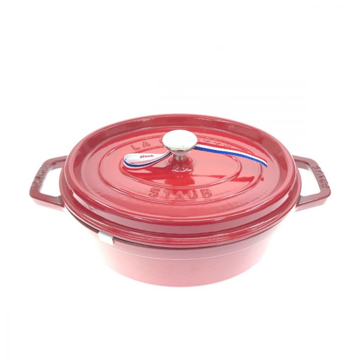 STAUB ストウブ ピコ・ココットオーバルチェリー 27cm 3.2l｜中古｜なんでもリサイクルビッグバン