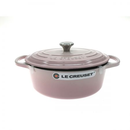  LE CREUSET ルクルーゼ シグニチャー ココット・オーバル シェルピンク 25cm 3.2l
