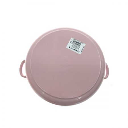  LE CREUSET ルクルーゼ ココットロンド ピンク 24cm 4.2l