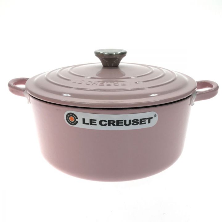 LE CREUSET ルクルーゼ ココットロンド ピンク 24cm 4.2l｜中古｜なんでもリサイクルビッグバン