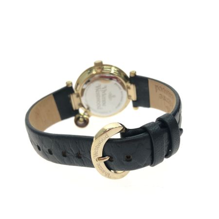  Vivienne Westwood ヴィヴィアン・ウエストウッド レディース腕時計 クオーツ オーブ2 32MM ベルト星型押し VV006BKGD