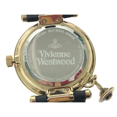  Vivienne Westwood ヴィヴィアン・ウエストウッド レディース腕時計 クオーツ オーブ2 32MM ベルト星型押し VV006BKGD