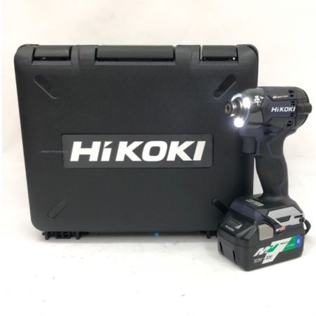  HiKOKI ハイコーキ インパクトドライバ WH36DC ネイビー 充電器・充電池2個付属