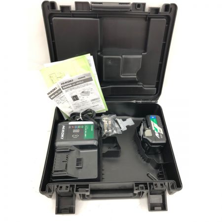  HiKOKI ハイコーキ インパクトドライバ WH36DC ネイビー 充電器・充電池2個付属