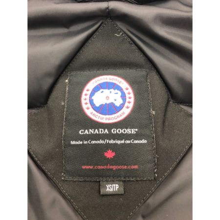  CANADA GOOSE カナダグース レディース グリフィンタグ BRONTE PARKA ブロンテ ダウン コート XS 2603JL ブラック