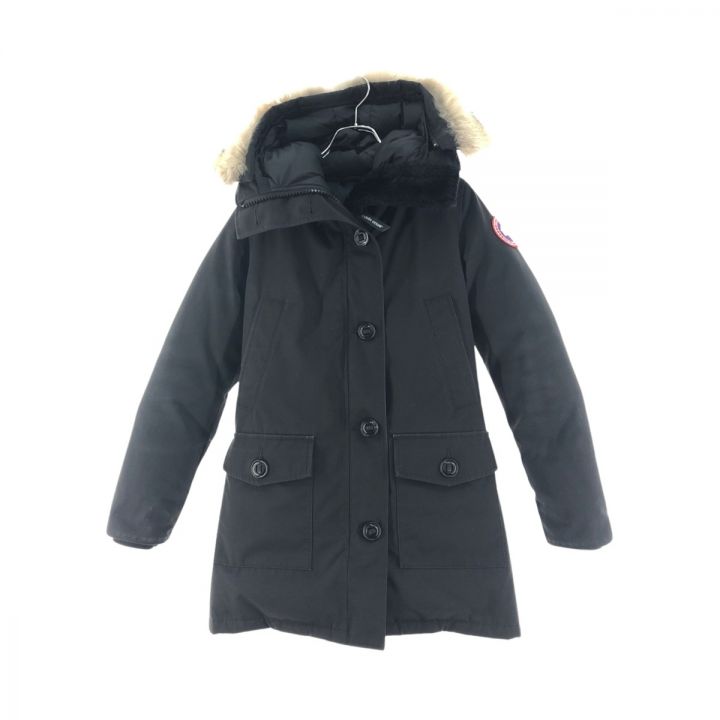 CANADA GOOSE カナダグース レディース グリフィンタグ BRONTE PARKA ブロンテ ダウン コート XS 2603JL  ブラック｜中古｜なんでもリサイクルビッグバン