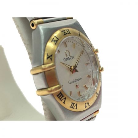  OMEGA オメガ レディース 腕時計 クオーツ コンステレーション SS K18YG コンビ