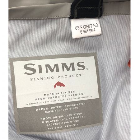  SIMMS ウェーダー ヘッドウォータープロストッキングフット JLサイズ 外箱付属