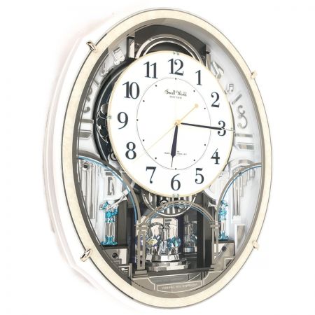   からくり時計 スモールワールド アルディ 4MN553RH ホワイト 本体のみ