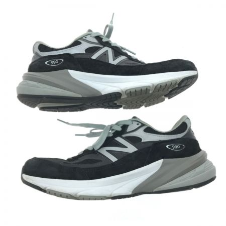  NEW BALANCE ニュー・バランス ローカットスニーカー m990bk6 ブラック SIZE 26.5cm