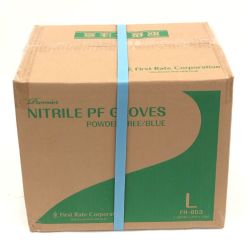 ▼▼ プレミア ニトリルPFグローブ Lサイズ 1000枚 FR-853 一個のみ Nランク