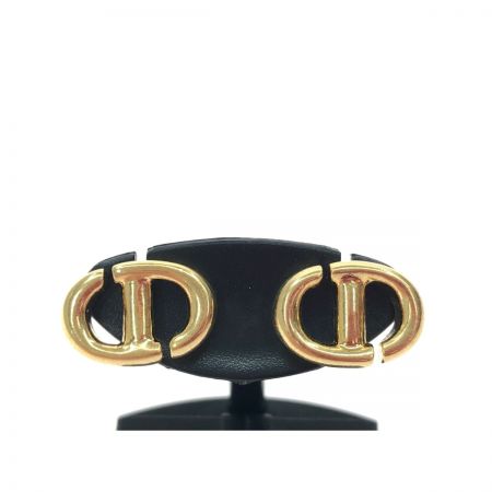  Christian Dior クリスチャンディオール レディースアクセサリー CD Navy スタッドピアス メタル(GP) ゴールド金