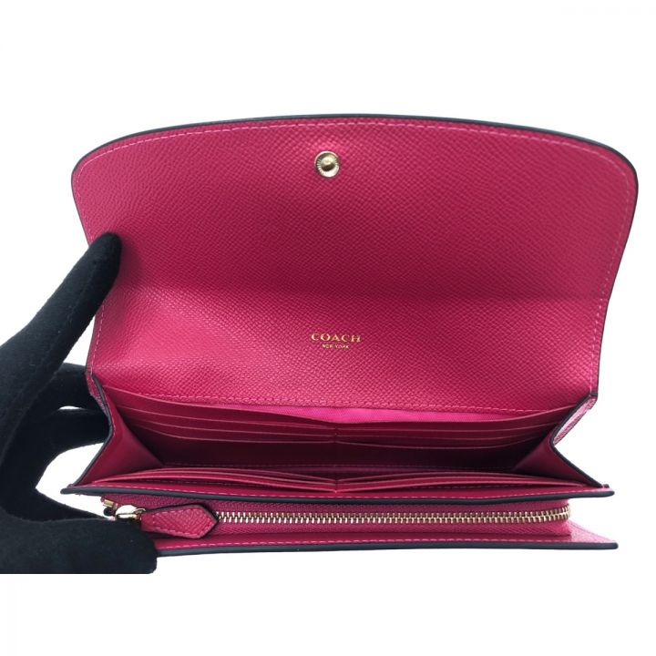 COACH コーチ レディース 長財布 シグネチャー アウトレット F54022