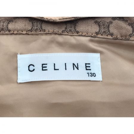 中古】 CELINE セリーヌ キッズ マカダム フード付 ダウンジャケット