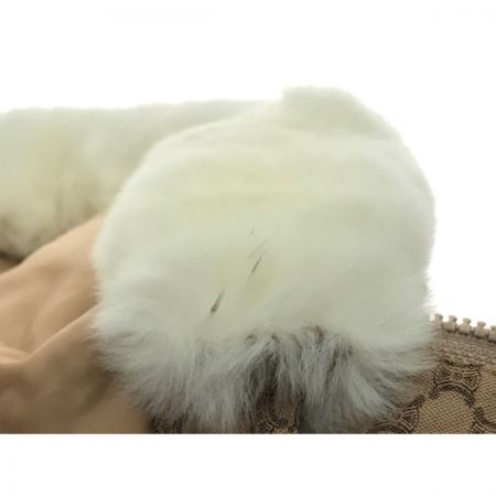  CELINE セリーヌ キッズ マカダム フード付 ダウンジャケット ベージュ 130cm