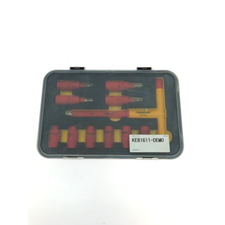  SIGNET シグネット 絶縁ソケットセット KE81611 レッド x イエロー