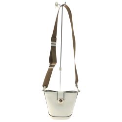 ▼▼ Kate Spade ケイトスペード レディース ショルダーバッグ 斜め掛け MINI BUCKET K8103 ホワイト Bランク