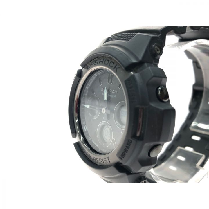 CASIO カシオ メンズ腕時計 タフソーラー 電波ソーラー G-SHOCK Gショック デジアナウォッチ AWG -M100SBB-1AJF｜中古｜なんでもリサイクルビッグバン
