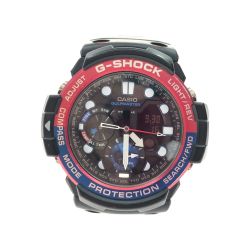 ▼▼ CASIO カシオ メンズ腕時計 デジアナ クオーツ G-SHOCK ガルフマスター タイドグラフ GN-1000 ブラック Bランク