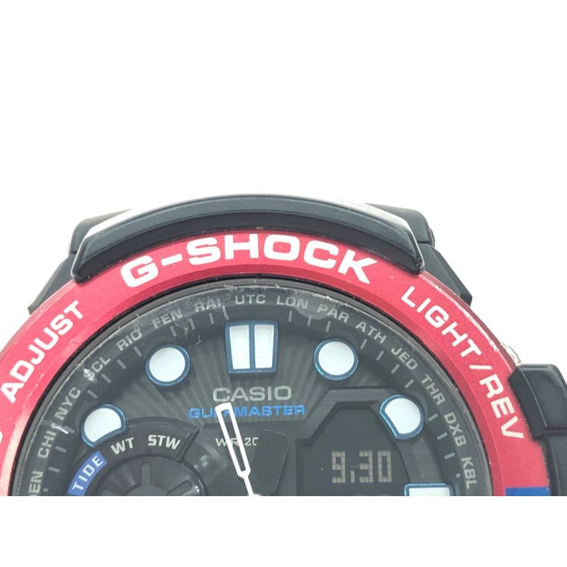 中古】 CASIO カシオ メンズ腕時計 デジアナ クオーツ G-SHOCK ガルフ