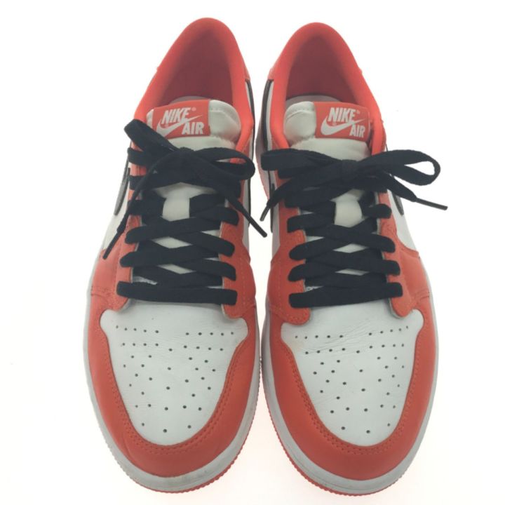 NIKE ナイキ AIR JORDAN 1 LOW OG CZ0775-80 オレンジ - 中古靴