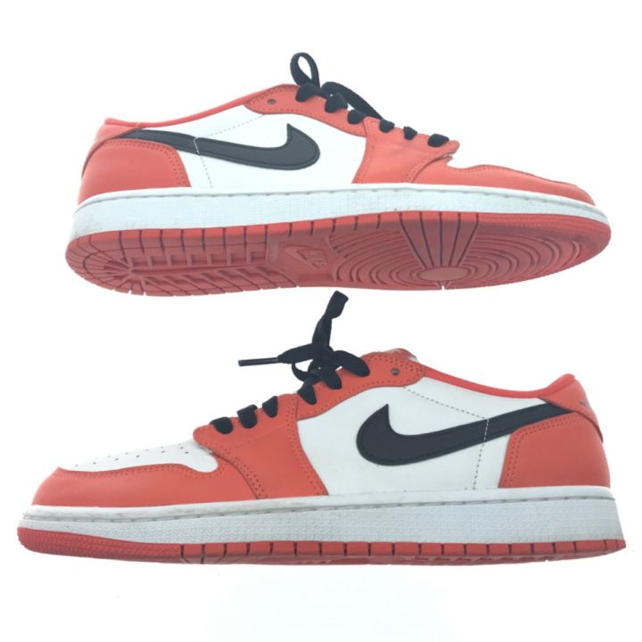 NIKE ナイキ AIR JORDAN 1 LOW OG CZ0775-80 オレンジ - 中古靴
