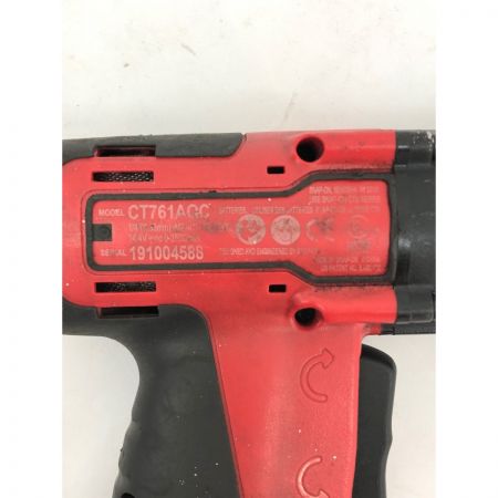  Snap-on スナップオン 14.4v インパクトドライバ CT761ACC レッド×ブラック x ブラック