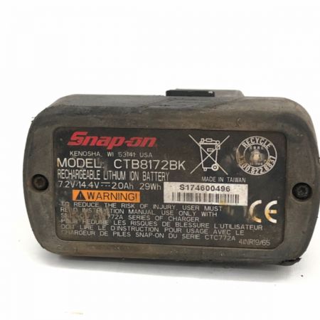  Snap-on スナップオン 14.4v インパクトドライバ CT761ACC レッド×ブラック x ブラック