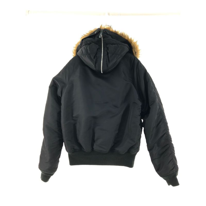 中古】 ALPHA INDUSTRIES メンズ フライトジャケット N-B2 ファー付