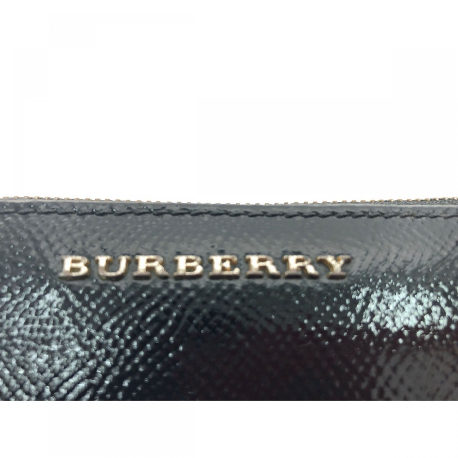 中古】 BURBERRY バーバリー レディース 長財布 ラウンドファスナー