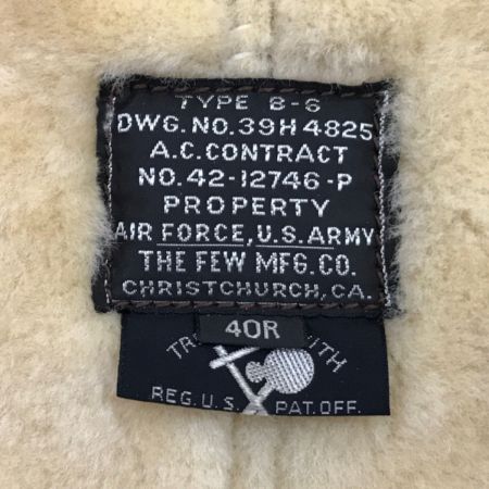  The FEW フライトジャケット 42-12746-P ブラウン SIZE 40R