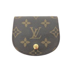 ▼▼ LOUIS VUITTON ルイヴィトン コインケース 小銭入れ モノグラム ポルトモネグゼ  M61970 ブラウン Bランク
