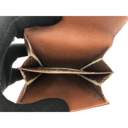  LOUIS VUITTON ルイヴィトン コインケース 小銭入れ モノグラム ポルトモネグゼ  M61970 ブラウン