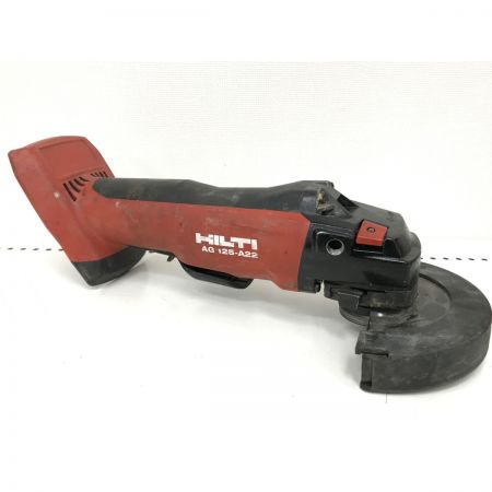  Hilti ヒルティ ディスクグラインダー AG125-A22 レッド