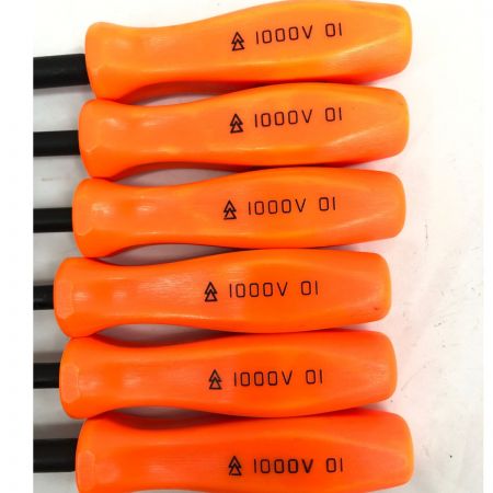  Snap-on スナップオン ハンドツール ドライバー6本セット IHT-60K オレンジ