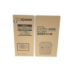 ▼▼ ZOJIRUSHI CORPORATION 象印 マイコン炊飯ジャー ソフトホワイト 3合 NS-NH05-WZ Sランク