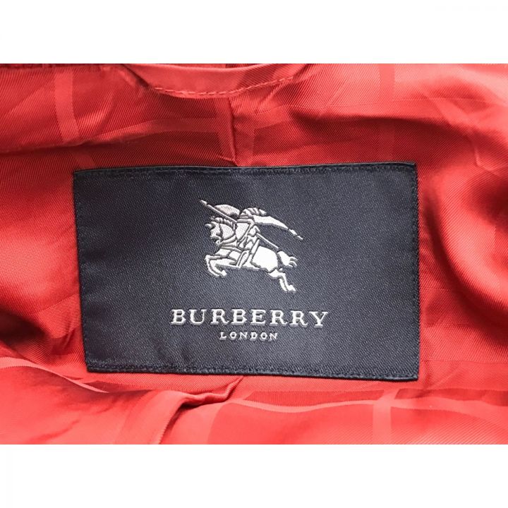 ダッフルコート BURBERRY バーバリー 6Y 116 赤紫色 ウールダッフル