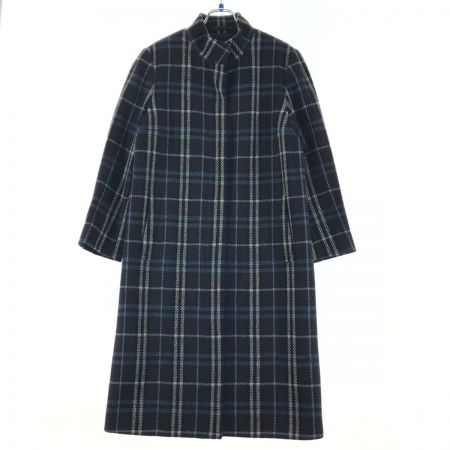  BURBERRY LONDON バーバリーロンドン チェック柄 コート FT254-050-55 ネイビー