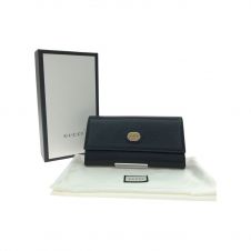 中古】 GUCCI グッチ ユニセックス 長財布 ラウンドファスナー GG